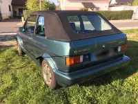 Gebraucht VW Golf Cabriolet 98 PS (72 kW) 1990 Grün Cabrio