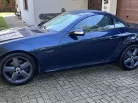 Gebraucht Mercedes SLK280 231 PS (169 kW) 2008 Blau Cabrio