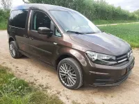 Gebraucht VW Caddy 150 PS (110 kW) 2019 Braun Van / Kleinbus