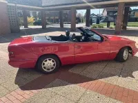 Gebraucht Mercedes 220 150 PS (110 kW) 1994 Rot Cabrio