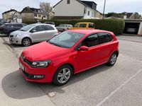 Gebraucht VW Polo Life 90 PS (66 kW) 2014 Rot Kleinwagen