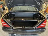 Gebraucht Mercedes SLK200 163 PS (119 kW) 2001 Schwarz Cabrio