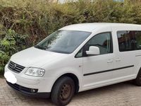 Gebraucht VW Caddy Maxi 105 PS (77 kW) 2009 Weiß Van / Kleinbus
