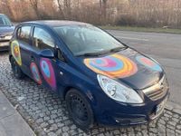 Gebraucht Opel Corsa 60 PS (44 kW) 2009 Blau Kleinwagen