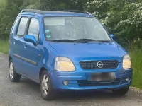 Używany Opel Agila 75 KM (55 kW) 2003 Niebieski Minivan