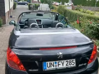 Gebraucht Peugeot 207 CC 2008 Schwarz Cabrio