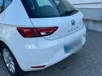 Usado Seat Leon 105 HP (77 kW) 2014 Branco Citadino