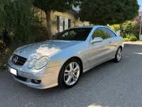 Gebraucht Mercedes CLK200 184 PS (135 kW) 2007 Silber Coupé
