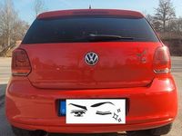Brugt VW Polo Highline 105 HK (77 kW) 2012 Rød Hatchback