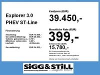 Gebraucht Ford Explorer ST-Line 457 PS (336 kW) 2021 Atlasblau metallic SUV