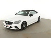 Gebraucht Mercedes C200 AMG line 2018 Weiß Cabrio