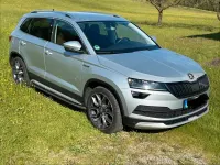 Gebraucht Skoda Karoq 190 PS (139 kW) 2020 Silber SUV