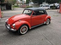 Gebraucht VW Käfer Karmann 44 PS (32 kW) 1971 Rot Cabrio