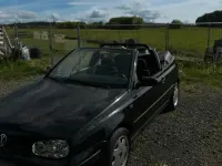 Gebraucht VW Golf 116 PS (85 kW) 2000 Schwarz Cabrio