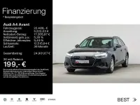Gebraucht Audi A4 163 PS (119 kW) 2023 Brillantschwarz Kombi