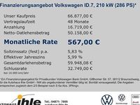 Neu VW ID.7 Pro 210 kW (286 PS) 2025 Blau Kombi