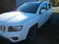 Gebraucht Jeep Compass Limited 170 PS (125 kW) 2014 Weiß SUV