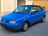 Gebraucht VW Golf Karmann 101 PS (74 kW) 2001 Blau Cabrio