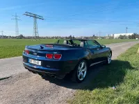 Gebraucht Chevrolet Camaro SS 405 PS (297 kW) 2011 Blau Cabrio