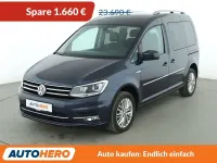 Gebraucht VW Caddy Highline 150 PS (110 kW) 2017 Starlight blue Van / Kleinbus