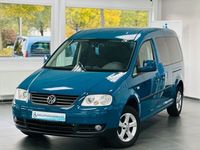 Gebraucht VW Caddy Maxi Life Team 102 PS (75 kW) 2010 Lambadagrün Van / Kleinbus