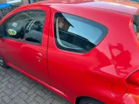 Gebraucht Toyota Aygo 67 PS (49 kW) 2007 Rot Kleinwagen