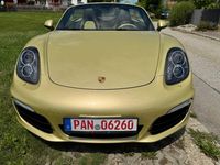 Gebraucht Porsche Boxster 265 PS (194 kW) 2014 Gold Cabrio