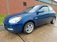 Gebraucht Hyundai Accent 96 PS (70 kW) 2007 Blau Coupé