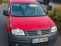 Gebraucht VW Caddy Life 102 PS (75 kW) 2006 Rot Van / Kleinbus