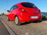Gebraucht Opel Corsa 80 PS (58 kW) 2007 Rot Kleinwagen