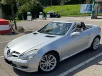 Gebraucht Mercedes SLK200 163 PS (119 kW) 2007 Silber Cabrio