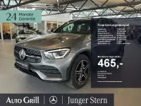 Gebraucht Mercedes GLC300 AMG 211 PS (155 kW) 2021 Metalliclack selenitgrau SUV