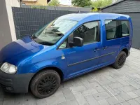 Gebraucht VW Caddy Style 80 PS (58 kW) 2009 Blau Van / Kleinbus