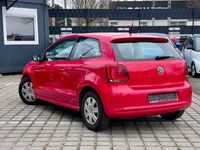 Gebraucht VW Polo Trendline 75 PS (55 kW) 2010 Rot Kleinwagen
