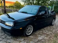 Gebraucht VW Golf Cabriolet 101 PS (74 kW) 2000 Schwarz Cabrio