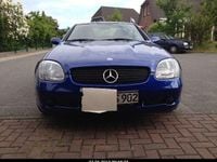 Gebraucht Mercedes SLK230 AMG 262 PS (192 kW) 1999 Blau metallic Cabrio