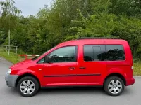 Gebraucht VW Caddy 69 PS (50 kW) 2004 Rot Van / Kleinbus
