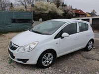 Gebraucht Opel Corsa Edition 80 PS (58 kW) 2009 Weiß Kleinwagen