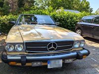 Gebraucht Mercedes SL380 218 PS (160 kW) 1981 Gelb Cabrio