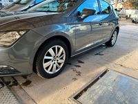 Usata Seat Leon 105 CV (77 kW) 2014 Grigio Berlina