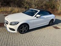 Gebraucht Mercedes C200 AMG 184 PS (135 kW) 2018 Weiß Cabrio