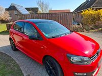 Gebraucht VW Polo Match 90 PS (66 kW) 2012 Rot Kleinwagen