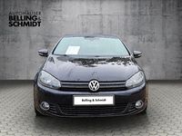 Gebraucht VW Golf Cabriolet Trendline 105 PS (77 kW) 2011 Schwarz Cabrio