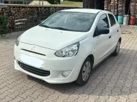 Gebraucht Mitsubishi Space Star 75 PS (55 kW) 2015 Weiß Kleinwagen