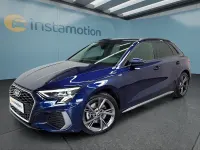 Gebraucht Audi A3 Sportback 200 PS (147 kW) 2023 Blau Kleinwagen