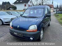 Gebraucht Renault Kangoo Expression 75 PS (55 kW) 2001 Blau Van / Kleinbus