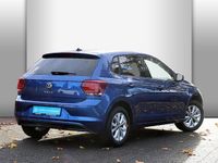 Gebraucht VW Polo Highline 95 PS (69 kW) 2021 Reef blue metalic Kleinwagen