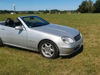 Gebraucht Mercedes SLK230 198 PS (145 kW) 2000 Silber Cabrio