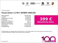 gebraucht VW Touran Active 1,5 TSI 7 SITZER+ NAVI+DC