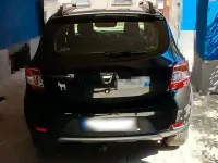 Gebraucht Dacia Sandero Stepway 90 PS (66 kW) 2013 Schwarz Limousine